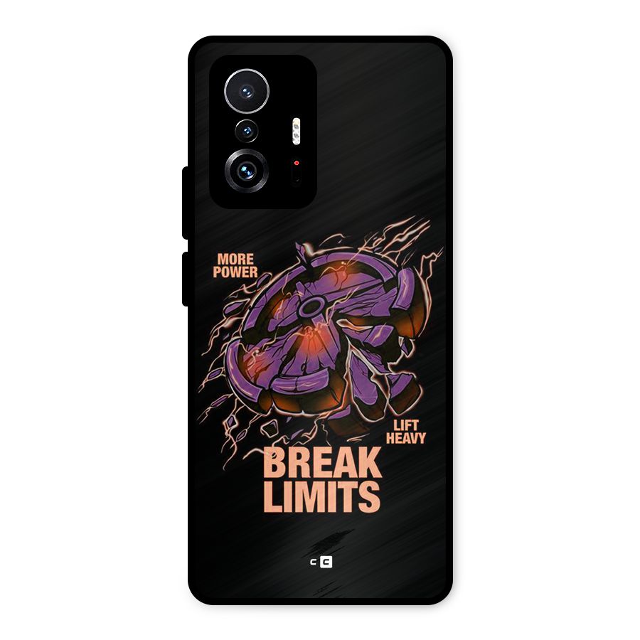 Break Limits Metal Back Case for Xiaomi 11T Pro