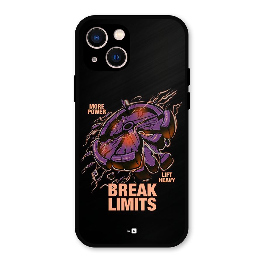 Break Limits Metal Back Case for iPhone 13