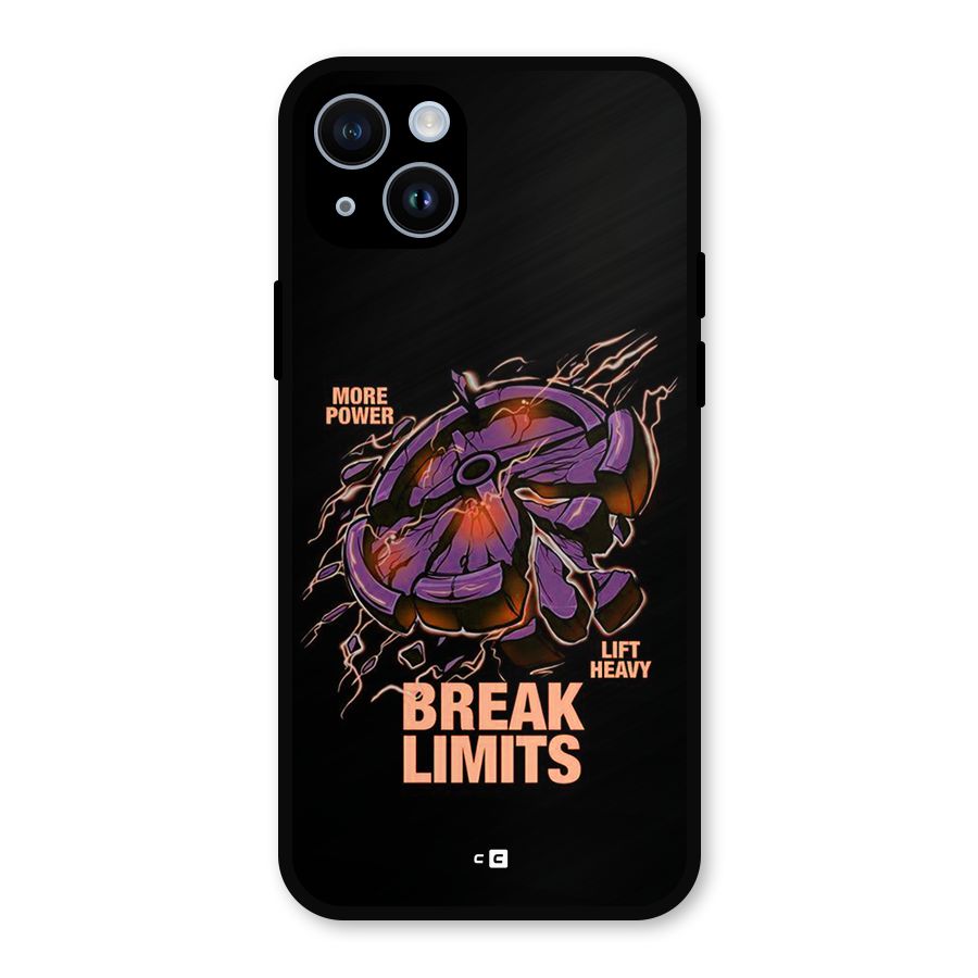 Break Limits Metal Back Case for iPhone 14