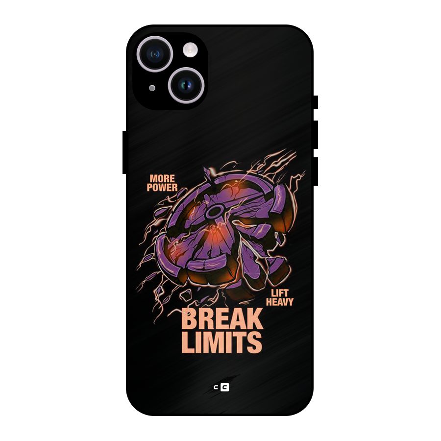 Break Limits Metal Back Case for iPhone 14 Plus
