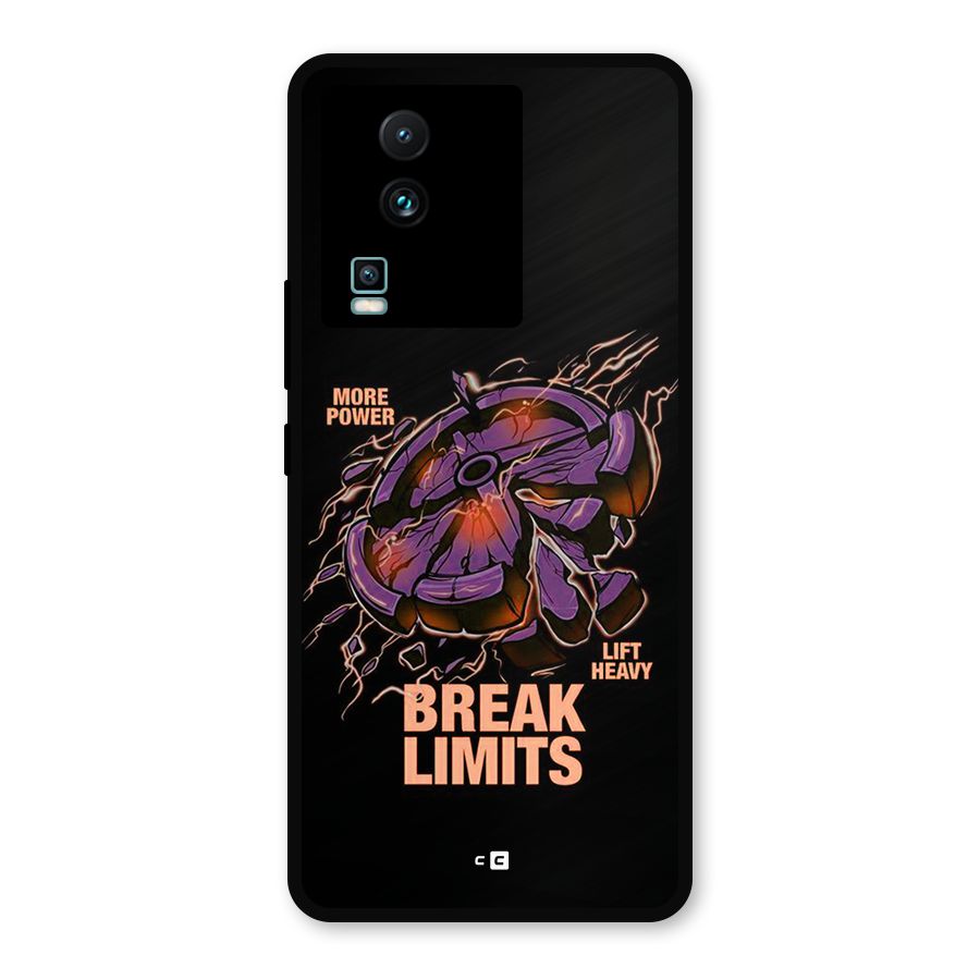 Break Limits Metal Back Case for iQOO Neo 7 Pro
