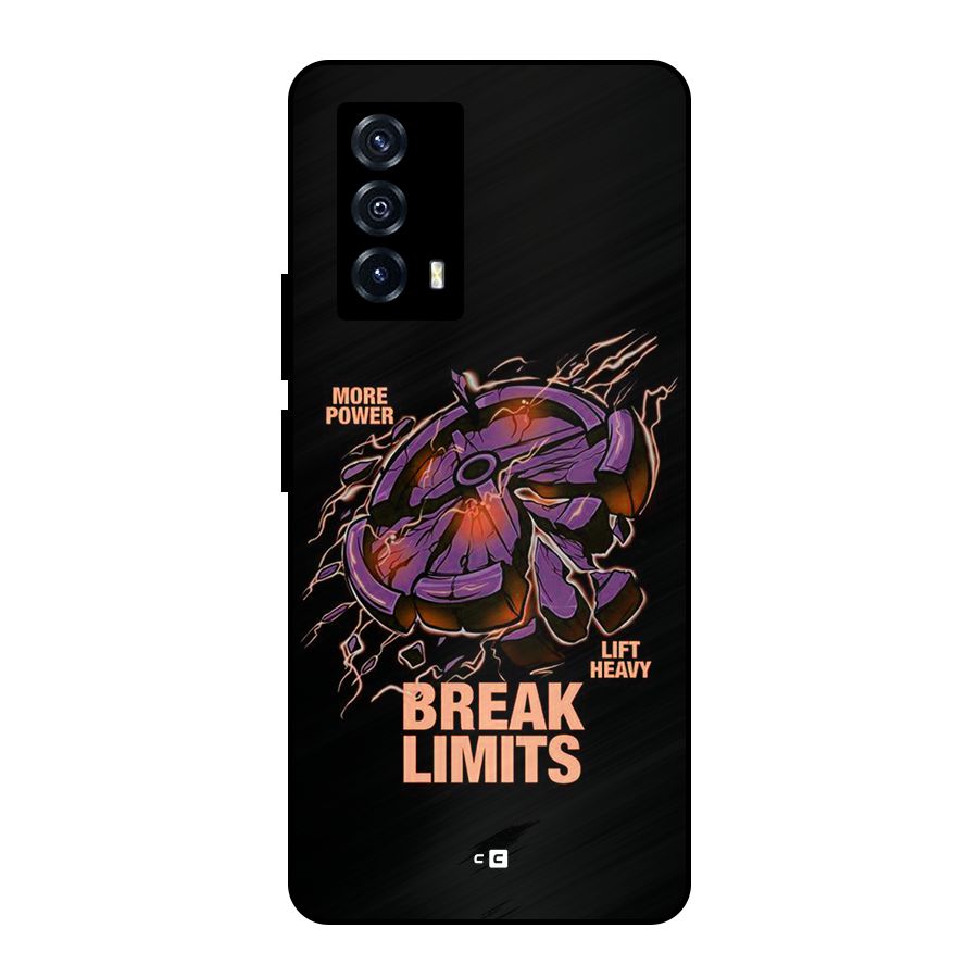 Break Limits Metal Back Case for iQOO Z5
