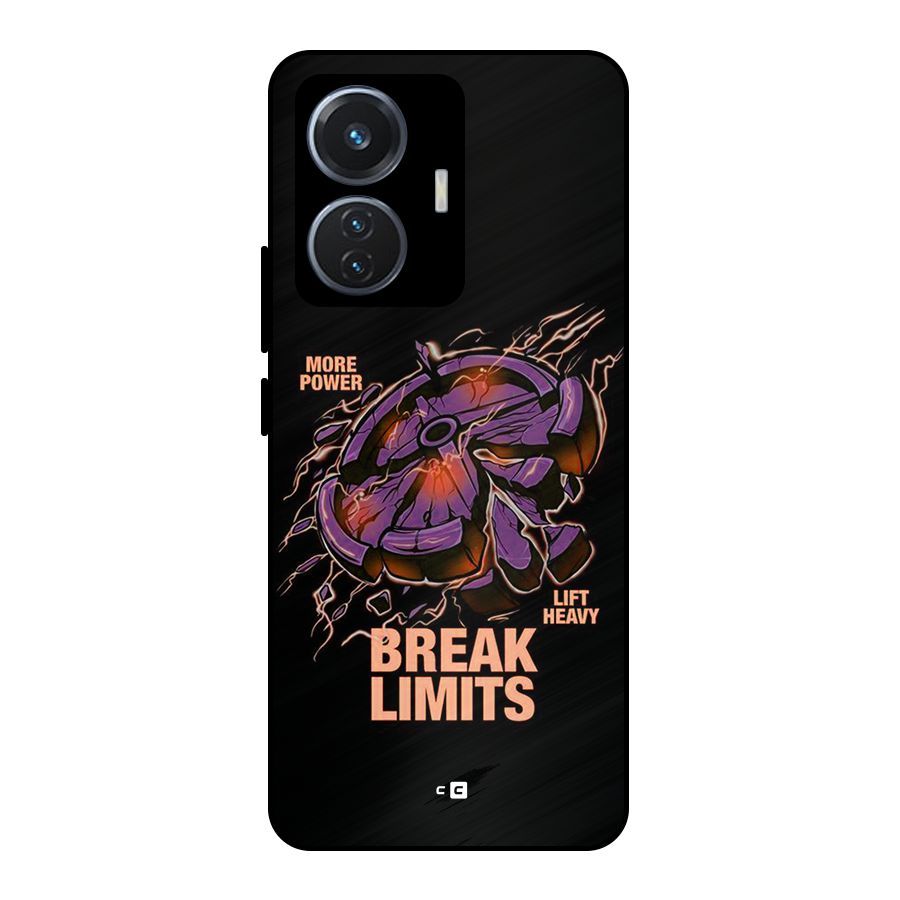 Break Limits Metal Back Case for iQOO Z6 44W