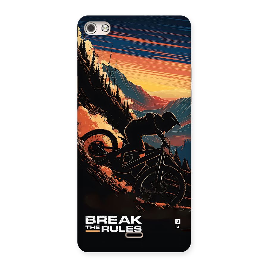 Break The Rules Back Case for Canvas Silver 5
