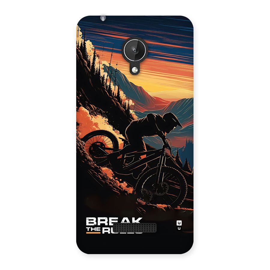 Break The Rules Back Case for Canvas Spark Q380
