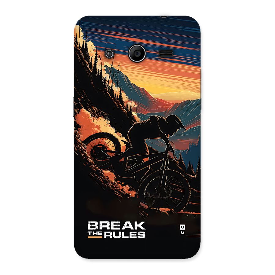 Break The Rules Back Case for Galaxy Core 2