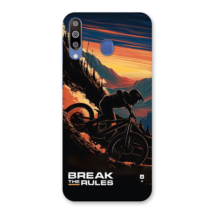 Break The Rules Back Case for Galaxy M30