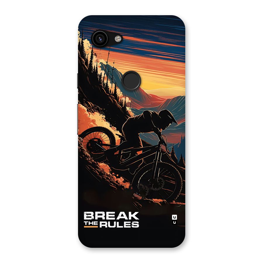 Break The Rules Back Case for Google Pixel 3a
