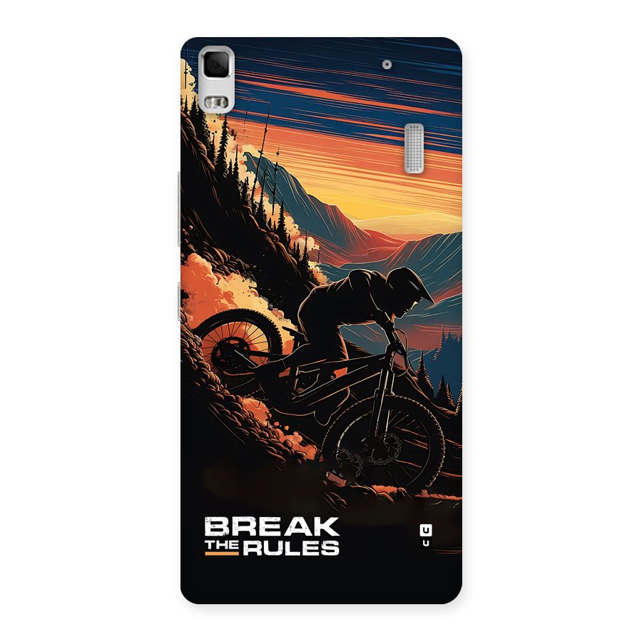 Break The Rules Back Case for Lenovo K3 Note