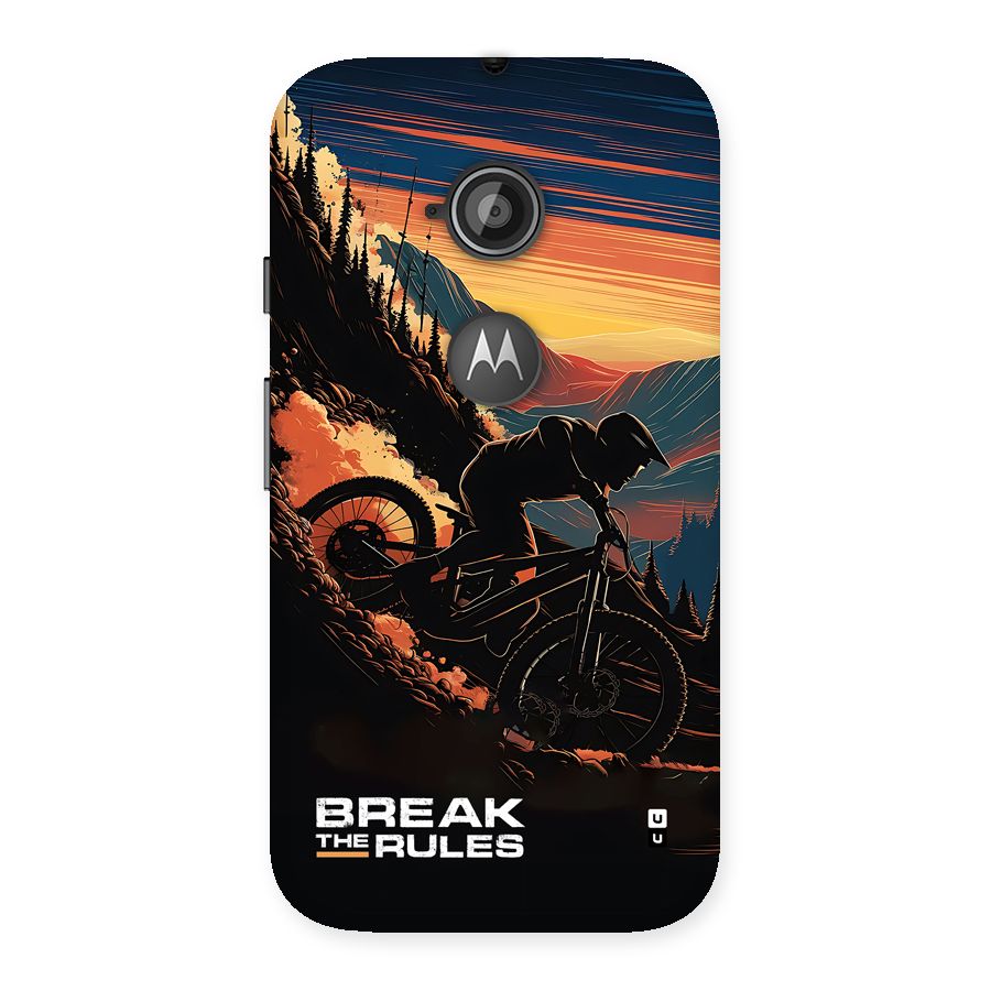 Break The Rules Back Case for Moto E 2nd Gen