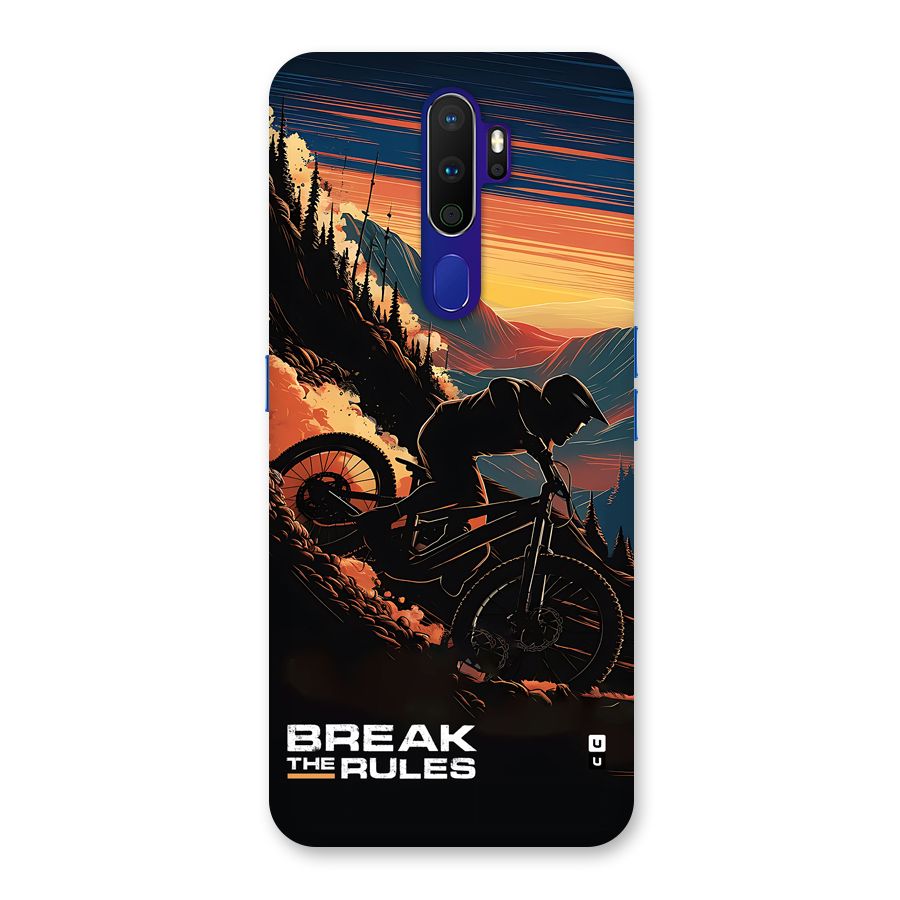 Break The Rules Back Case for Oppo A9 (2020)