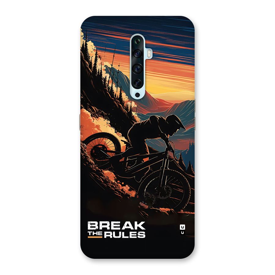 Break The Rules Back Case for Oppo Reno2 Z