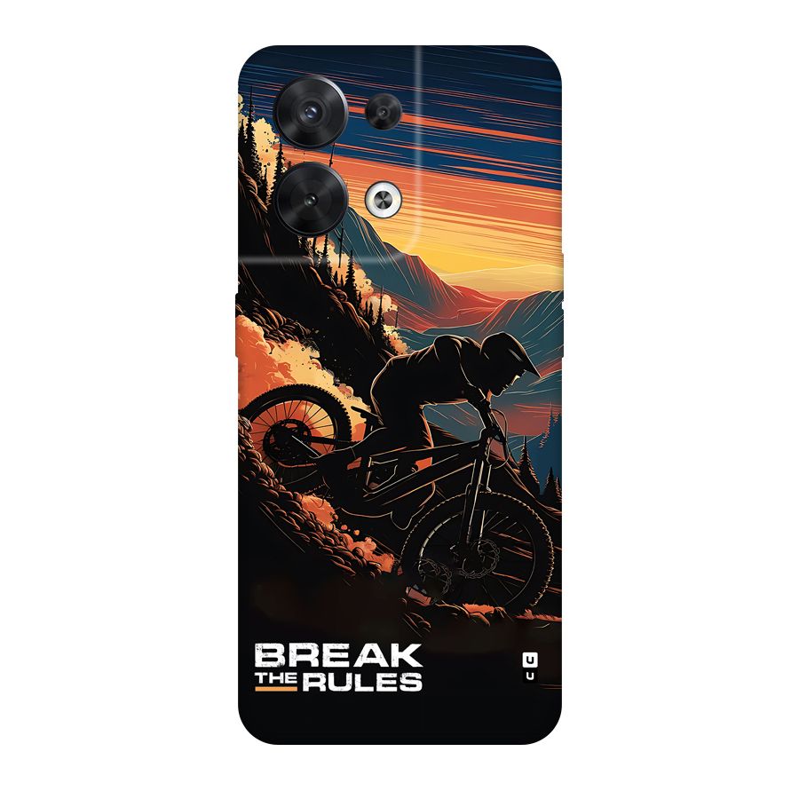 Break The Rules Back Case for Oppo Reno8 5G