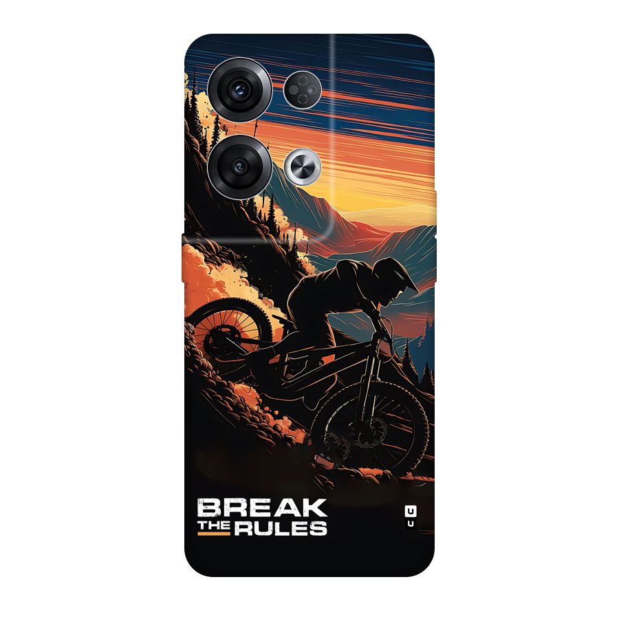 Break The Rules Back Case for Oppo Reno8 Pro 5G