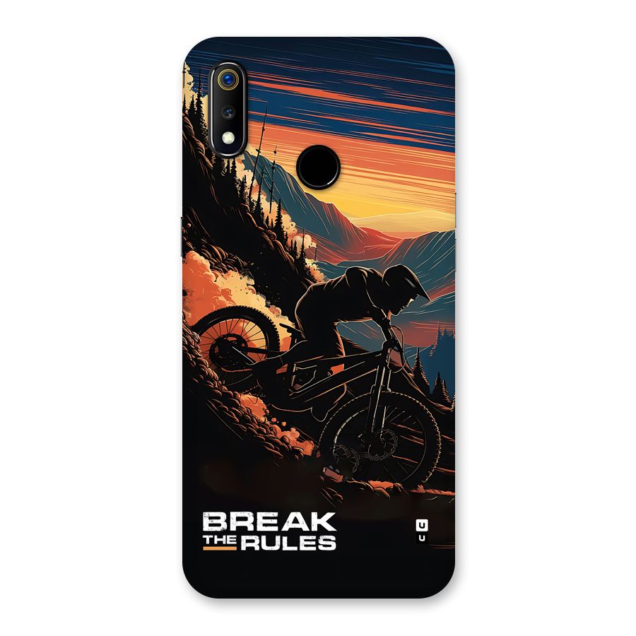 Break The Rules Back Case for Realme 3