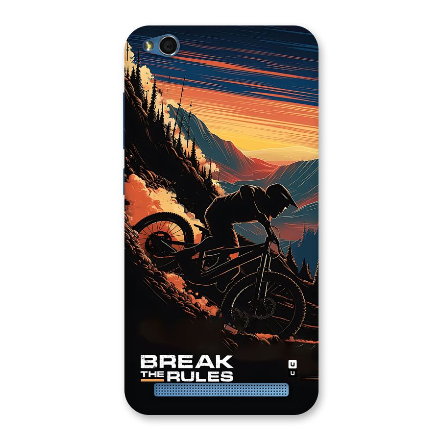 Break The Rules Back Case for Redmi 5A