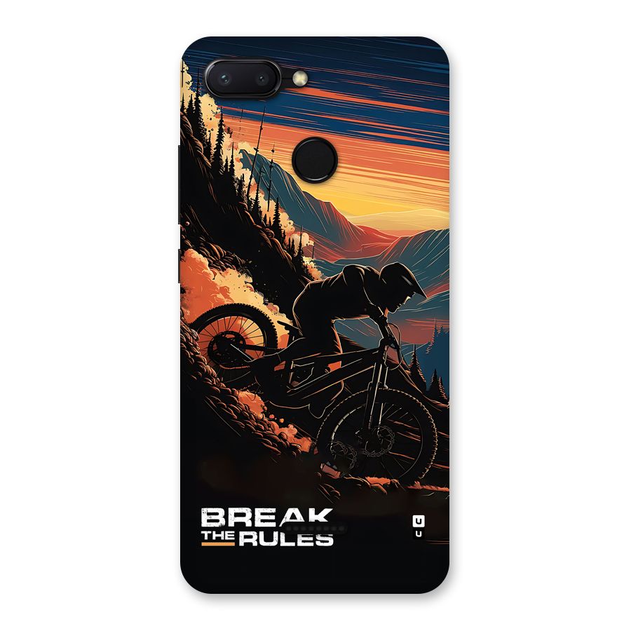 Break The Rules Back Case for Redmi 6