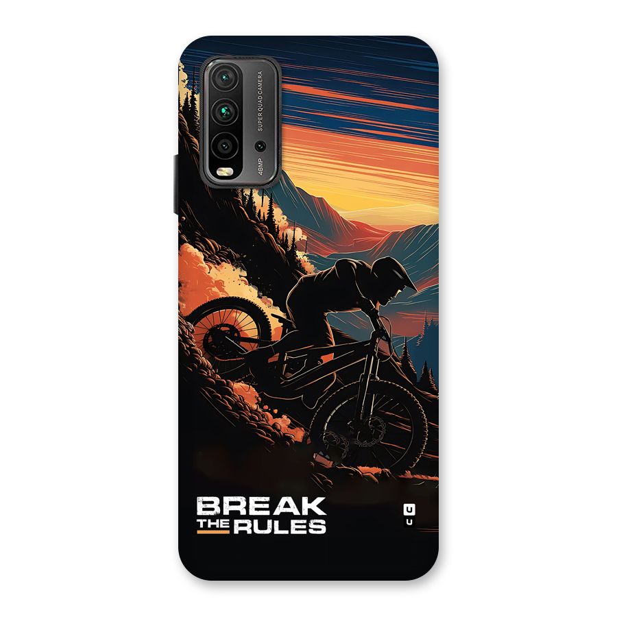 Break The Rules Back Case for Redmi 9 Power