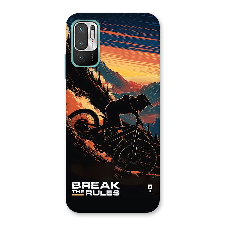 Break The Rules Back Case for Redmi Note 10T 5G