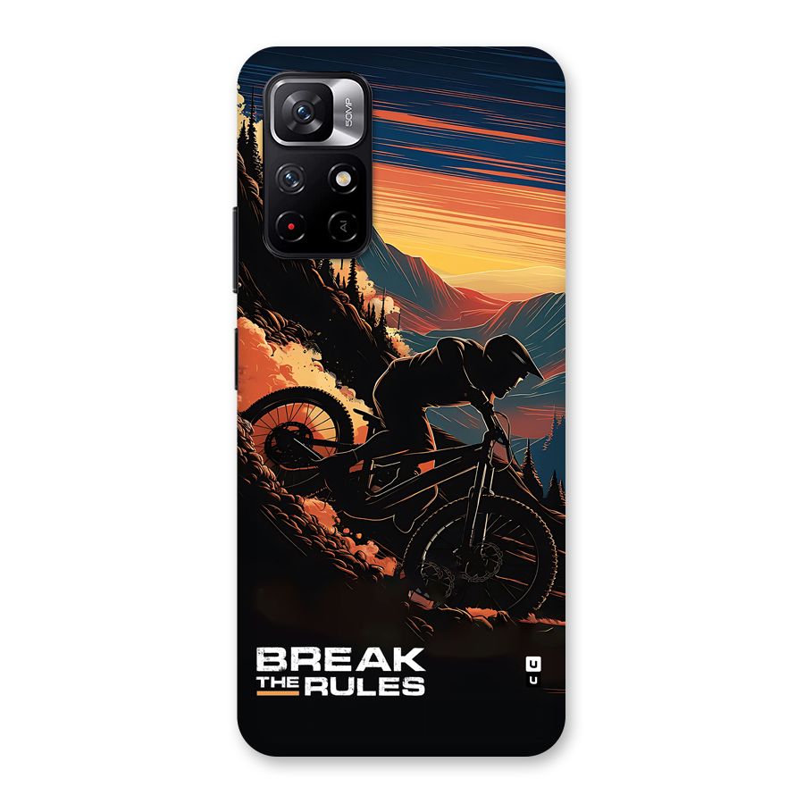 Break The Rules Back Case for Redmi Note 11T 5G