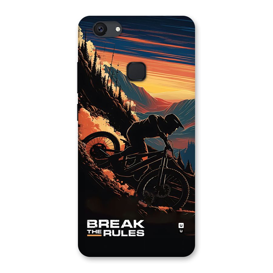 Break The Rules Back Case for Vivo V7 Plus