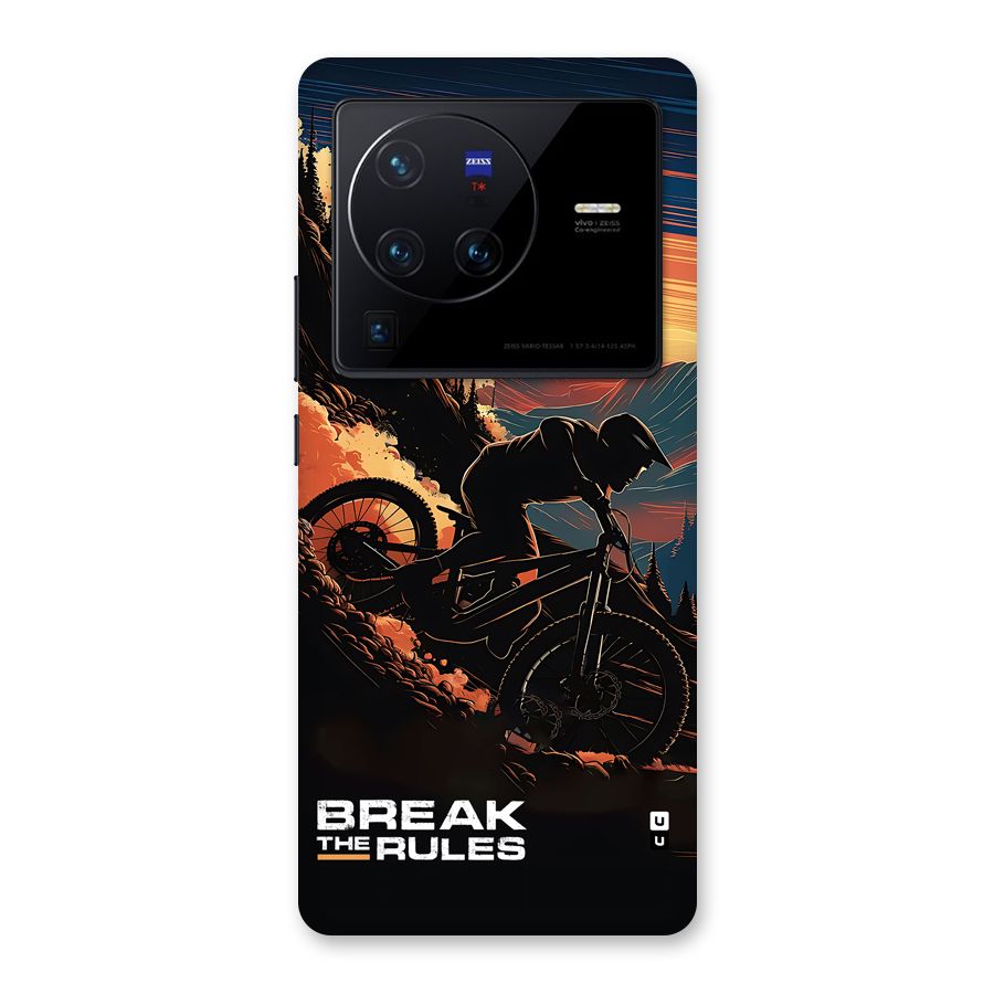 Break The Rules Back Case for Vivo X80 Pro