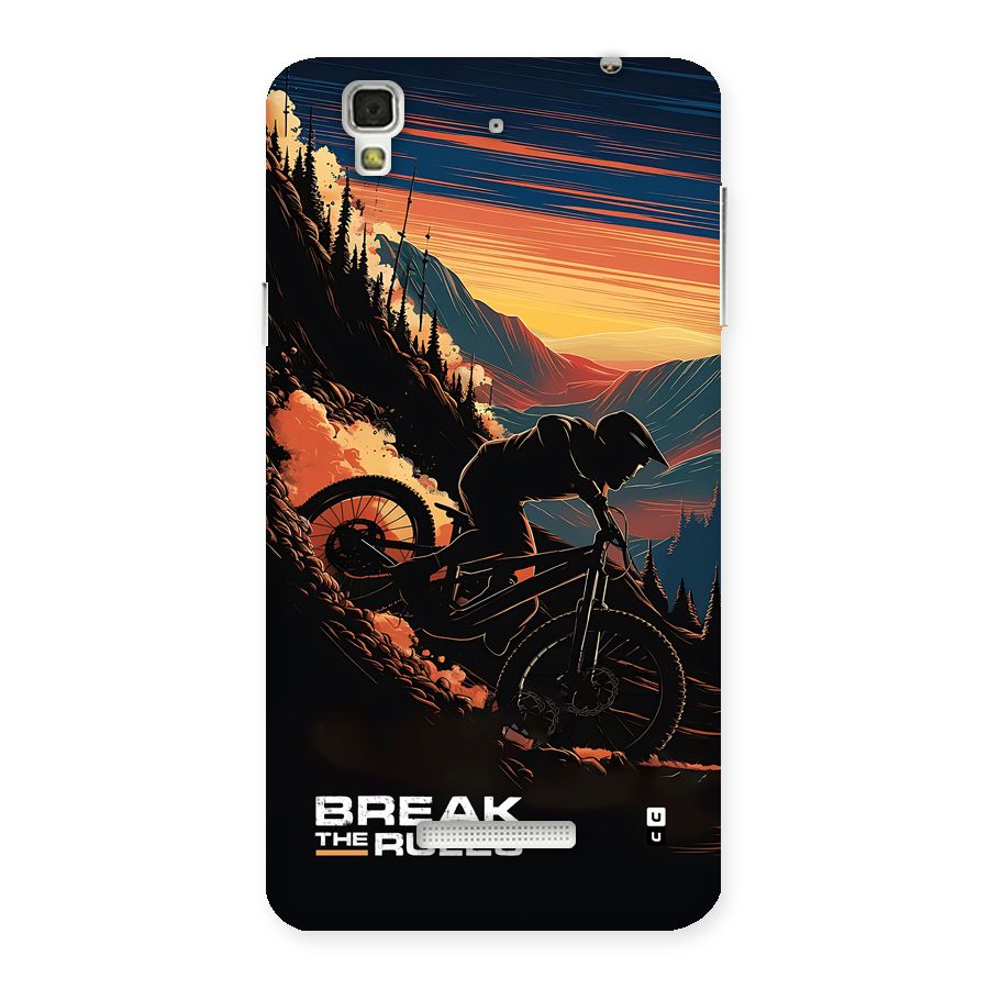 Break The Rules Back Case for Yureka
