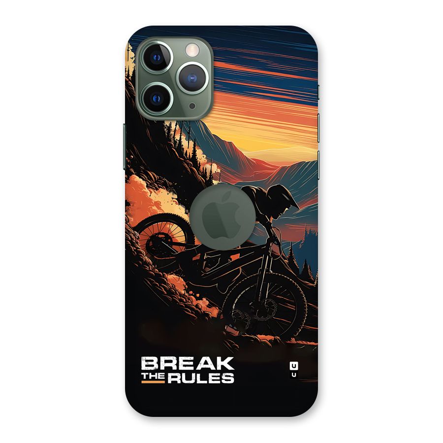 Break The Rules Back Case for iPhone 11 Pro Logo Cut