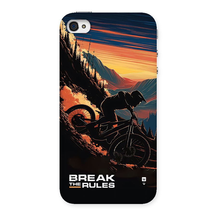 Break The Rules Back Case for iPhone 4 4s