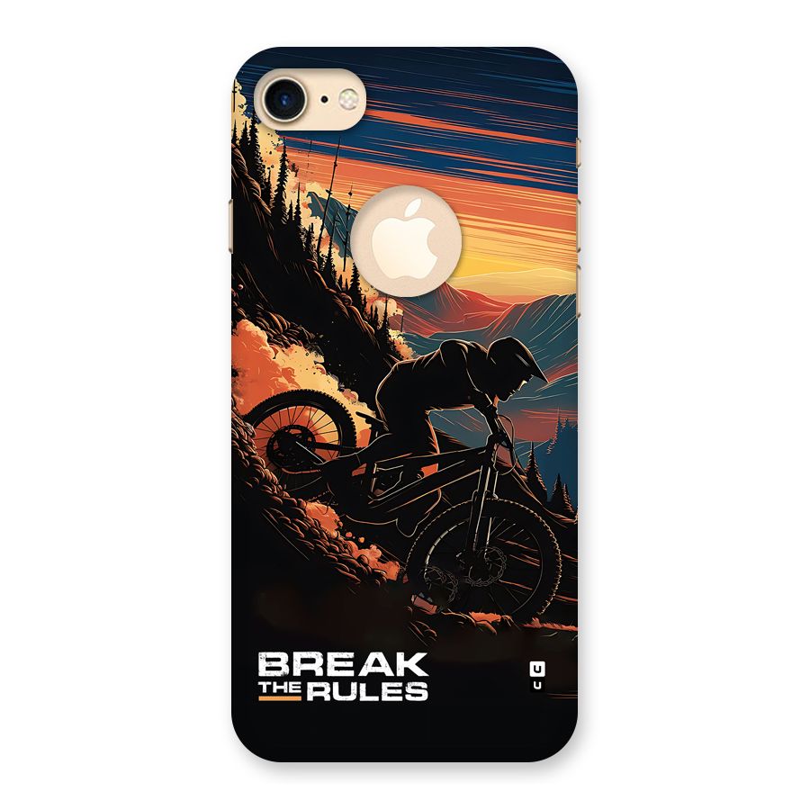 Break The Rules Back Case for iPhone 7 Logo Cut