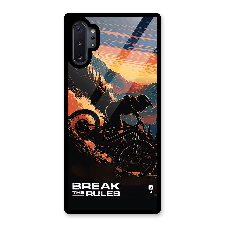 Break The Rules Glass Back Case for Galaxy Note 10 Plus