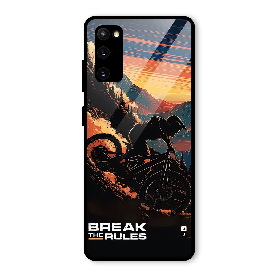 Break The Rules Glass Back Case for Galaxy S20 FE