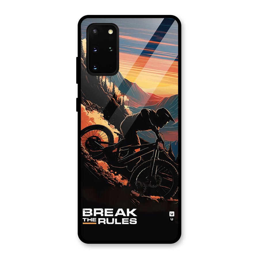 Break The Rules Glass Back Case for Galaxy S20 Plus