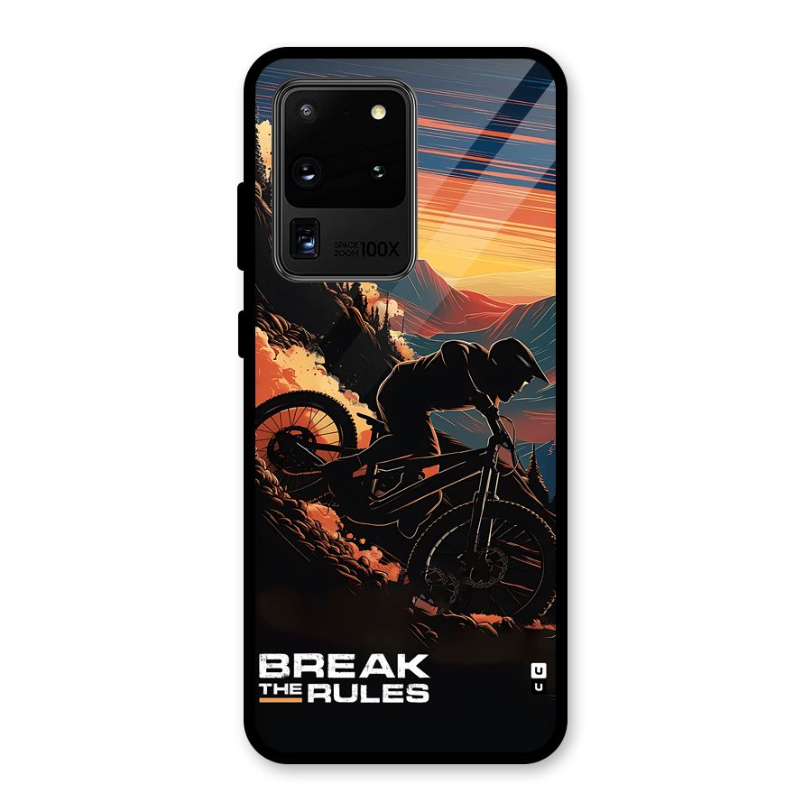 Break The Rules Glass Back Case for Galaxy S20 Ultra