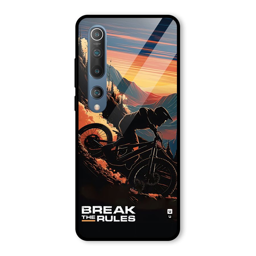Break The Rules Glass Back Case for Mi 10