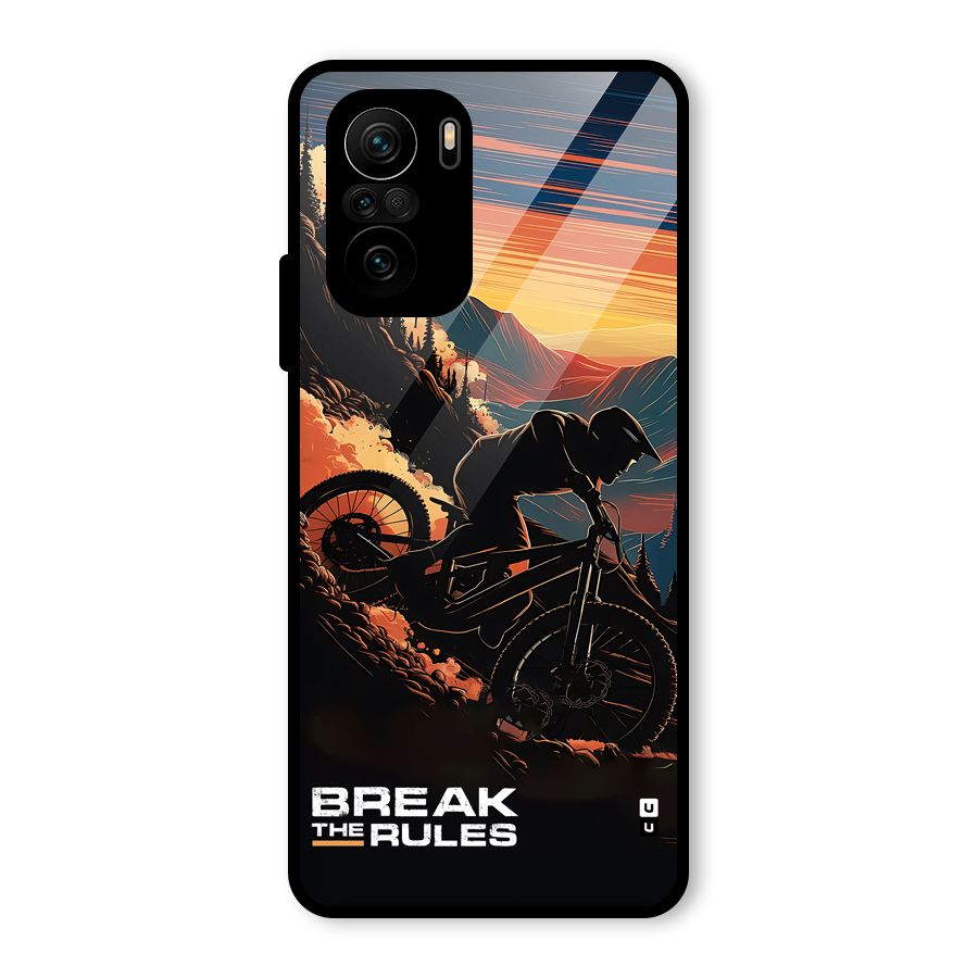 Break The Rules Glass Back Case for Mi 11X Pro