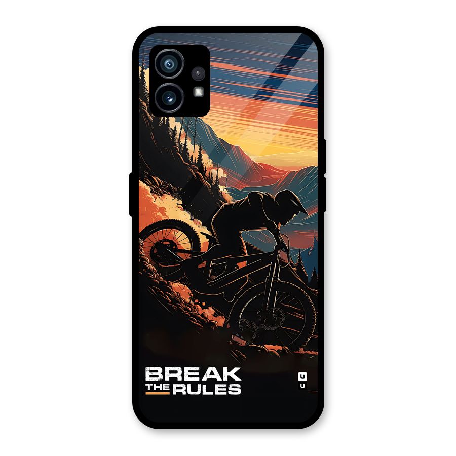 Break The Rules Glass Back Case for Nothing Phone 1