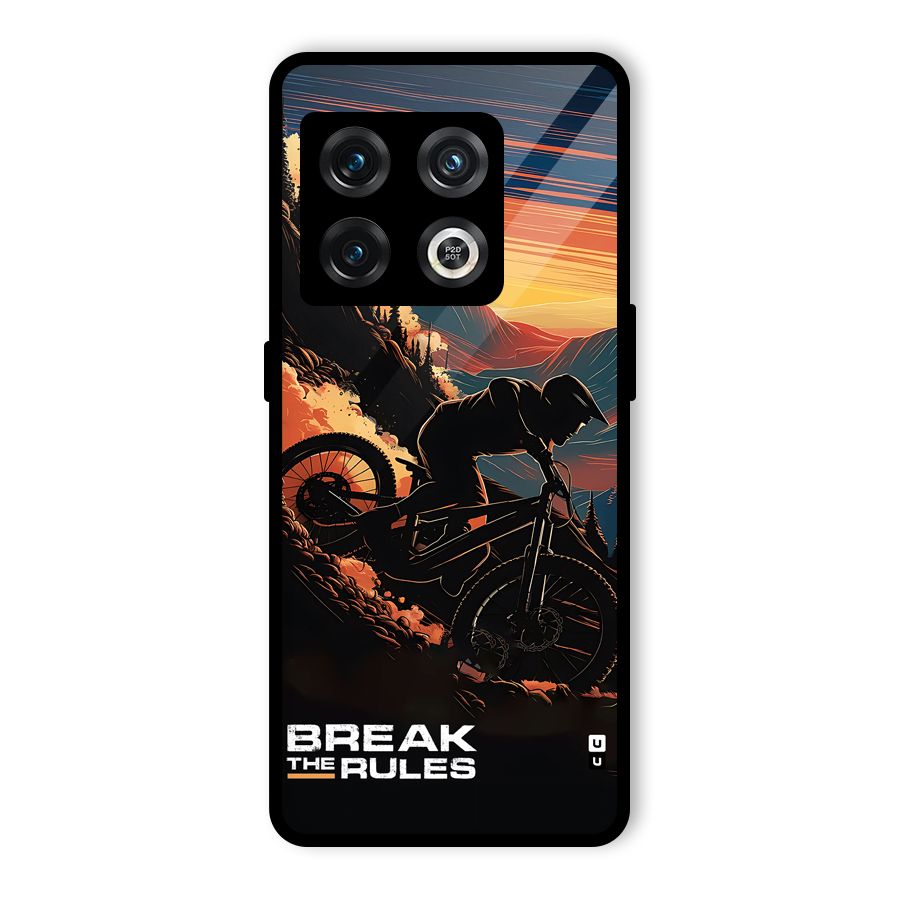 Break The Rules Glass Back Case for OnePlus 10 Pro 5G