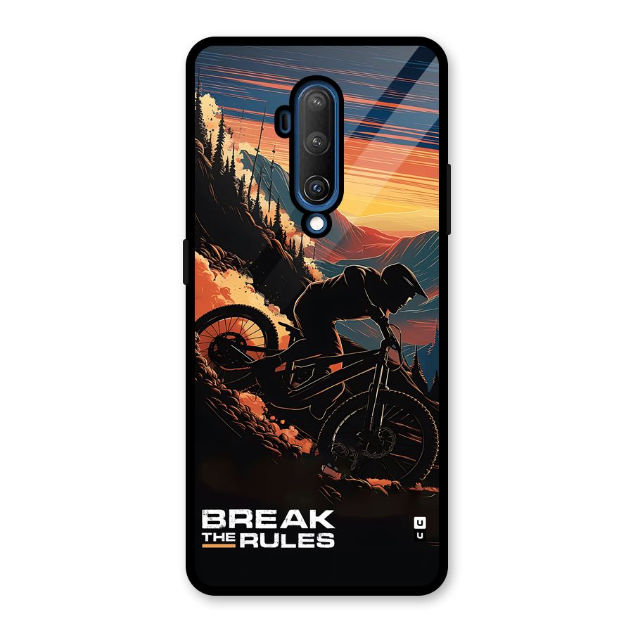 Break The Rules Glass Back Case for OnePlus 7T Pro