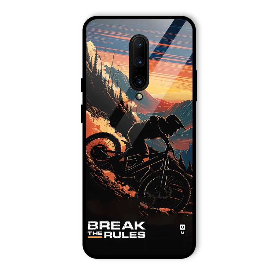 Break The Rules Glass Back Case for OnePlus 7 Pro