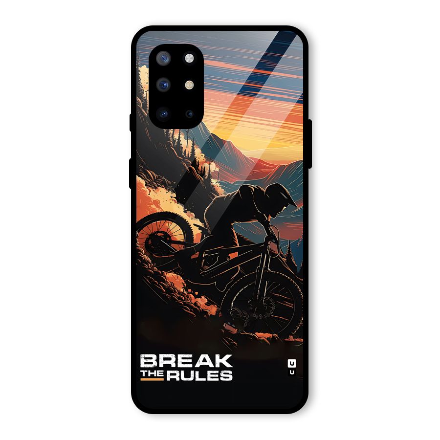 Break The Rules Glass Back Case for OnePlus 8T