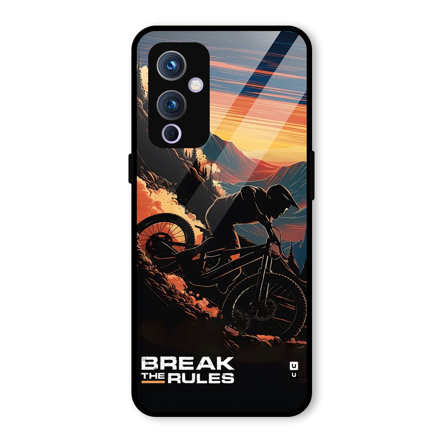 Break The Rules Glass Back Case for OnePlus 9