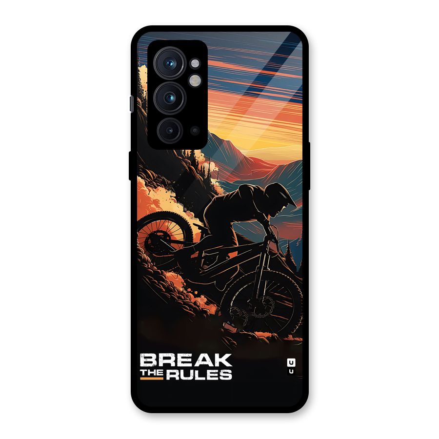 Break The Rules Glass Back Case for OnePlus 9RT 5G