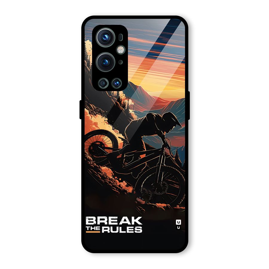 Break The Rules Glass Back Case for OnePlus 9 Pro