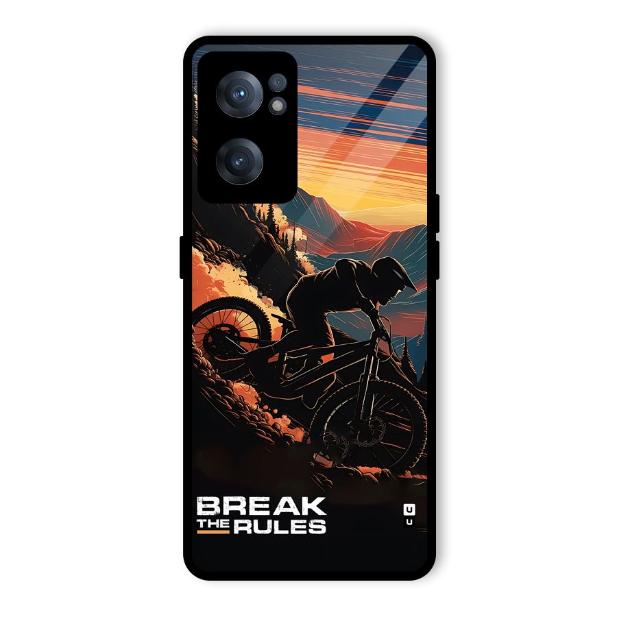 Break The Rules Glass Back Case for OnePlus Nord CE 2 5G