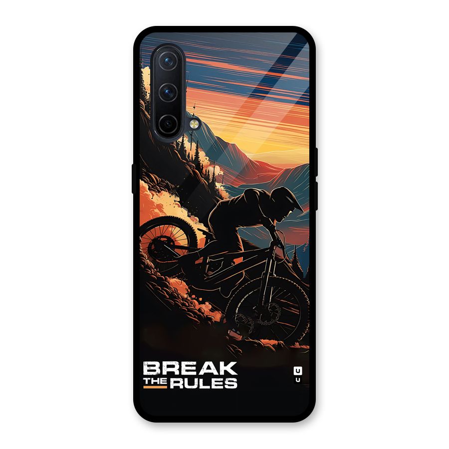Break The Rules Glass Back Case for OnePlus Nord CE 5G