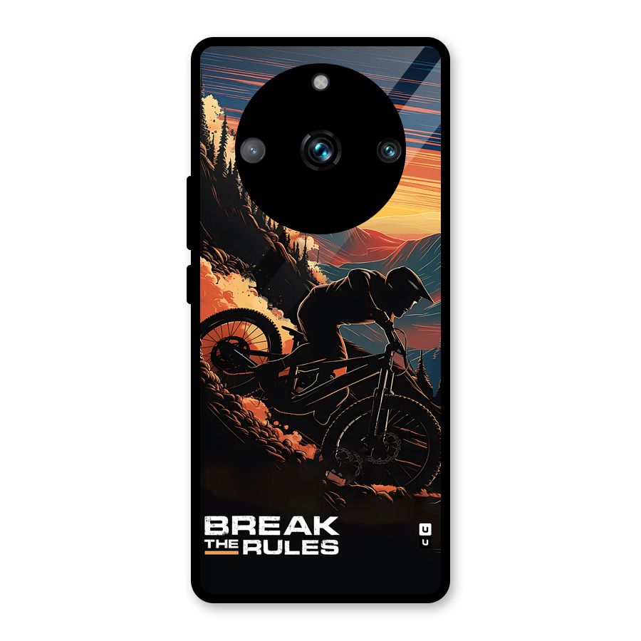 Break The Rules Glass Back Case for Realme 11 Pro Plus