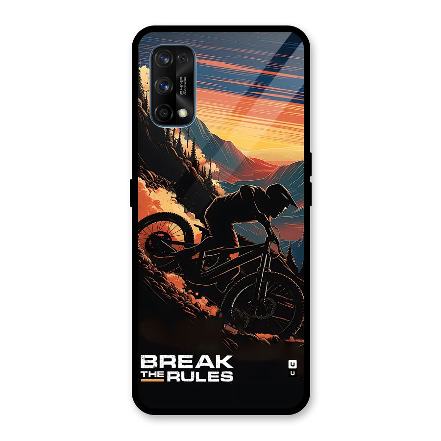 Break The Rules Glass Back Case for Realme 7 Pro