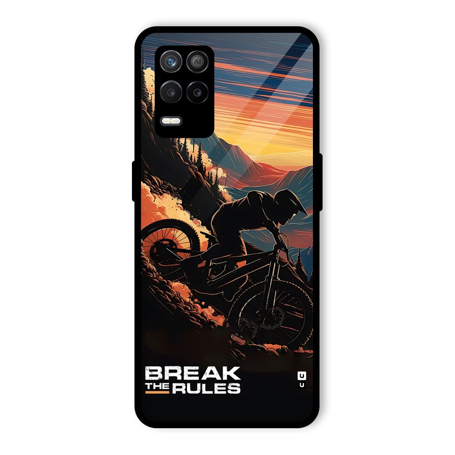 Break The Rules Glass Back Case for Realme 8 5G