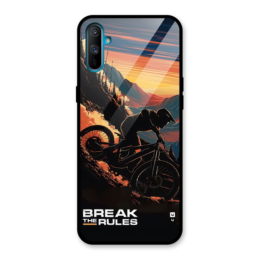 Break The Rules Glass Back Case for Realme C3